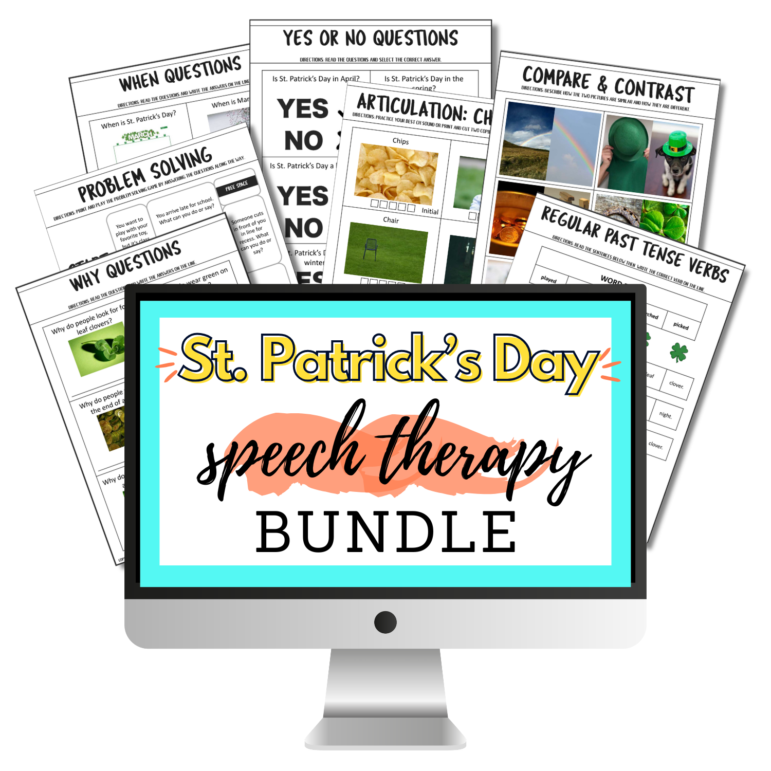 SpeechTherapyStPatricksDayBundle