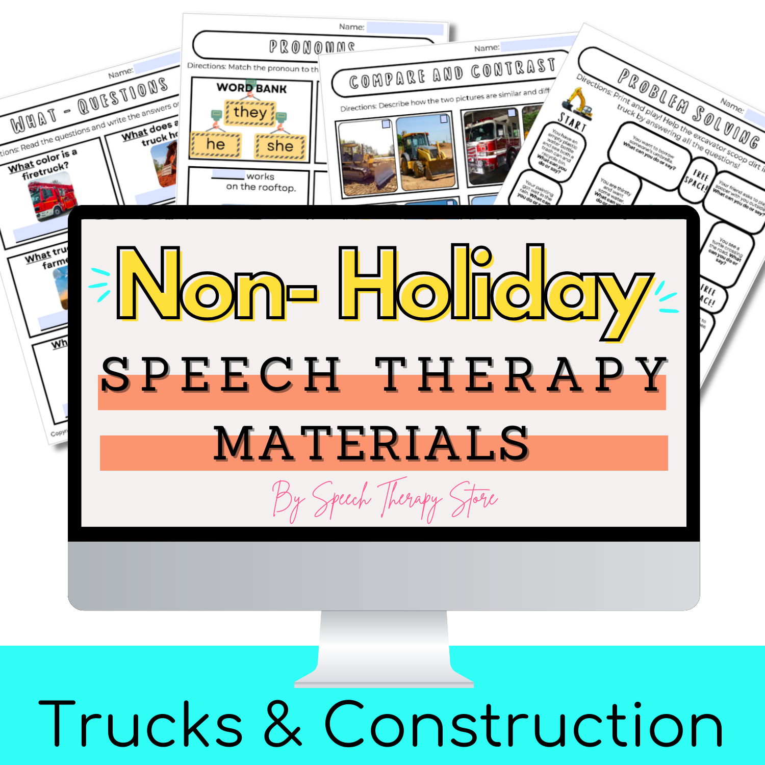 Trucks & Construction Bundle