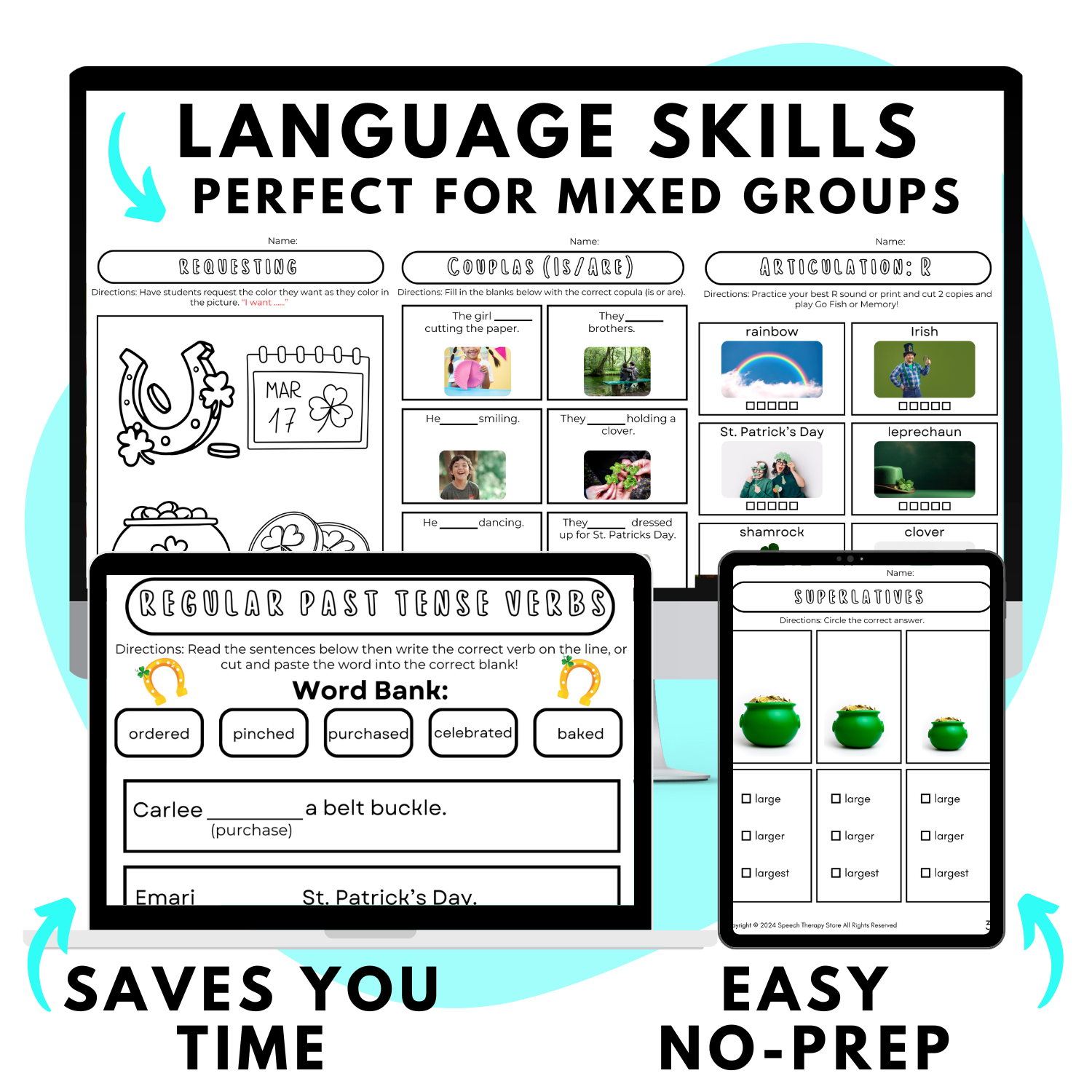 St.Patrick_sDayspeechtherapylanguageskills