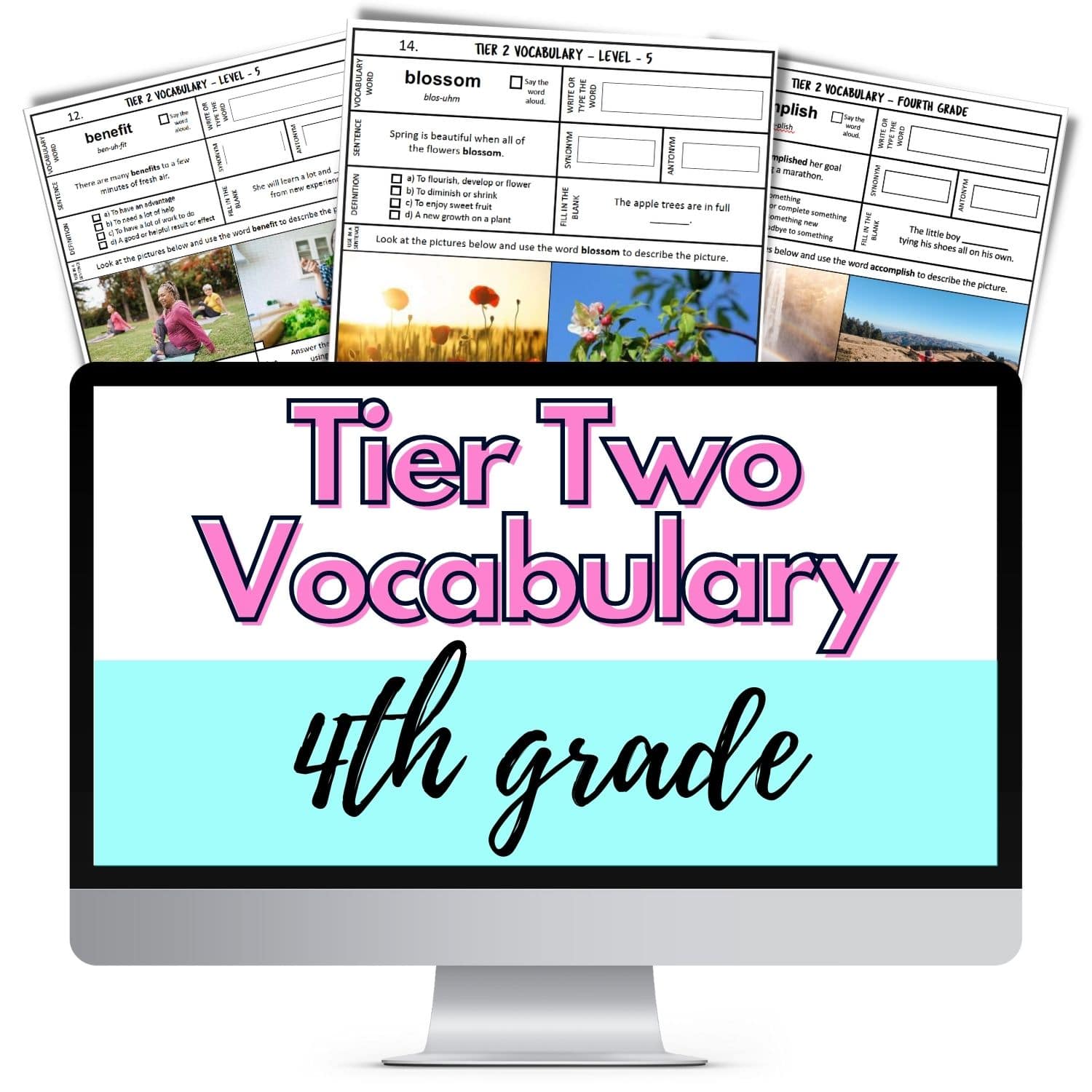 tier 2 vocabulary words speech therapy 4th grade