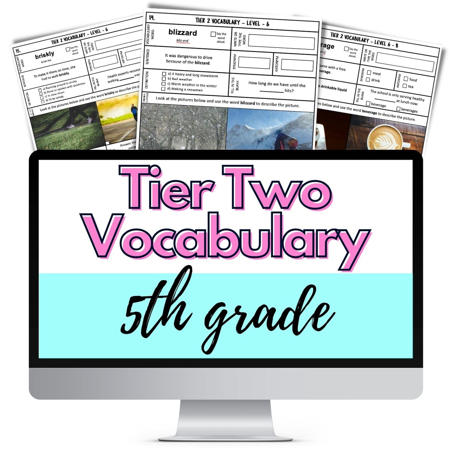 tier 2 vocabulary words speech therapy 5th grade