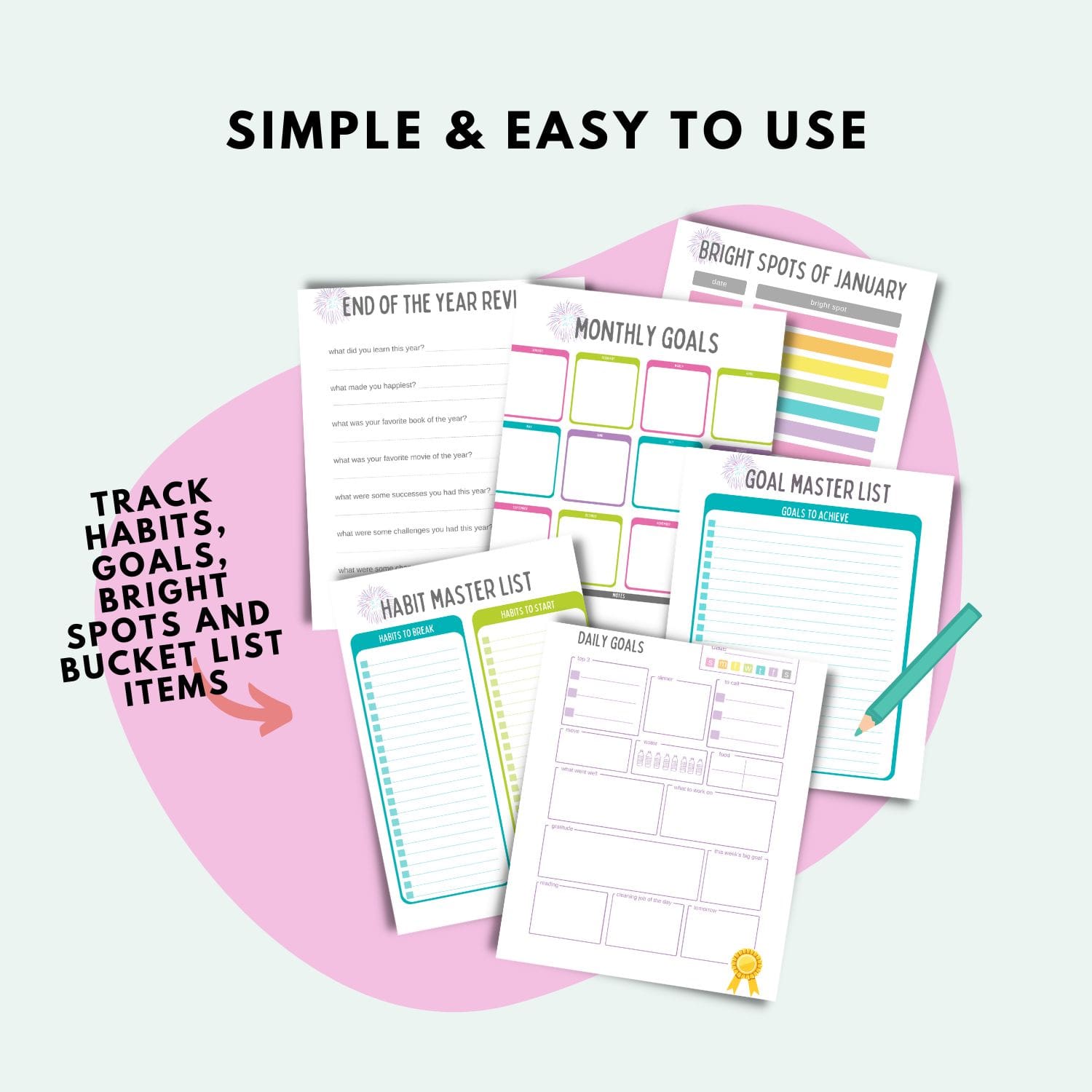 track habits goal planner