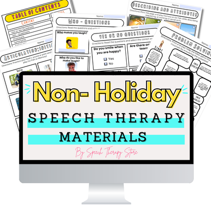 NonHoliday-Speech-Therapy- Bundle