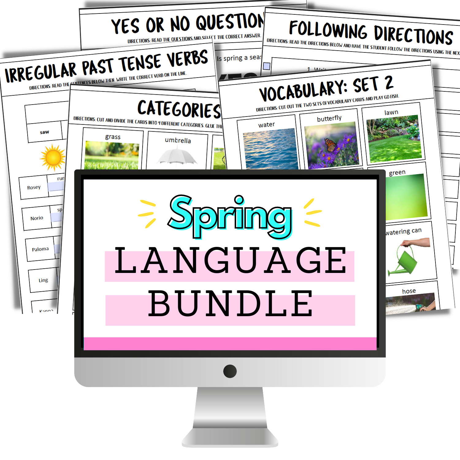Spring Language Bundle – Speech Therapy Store