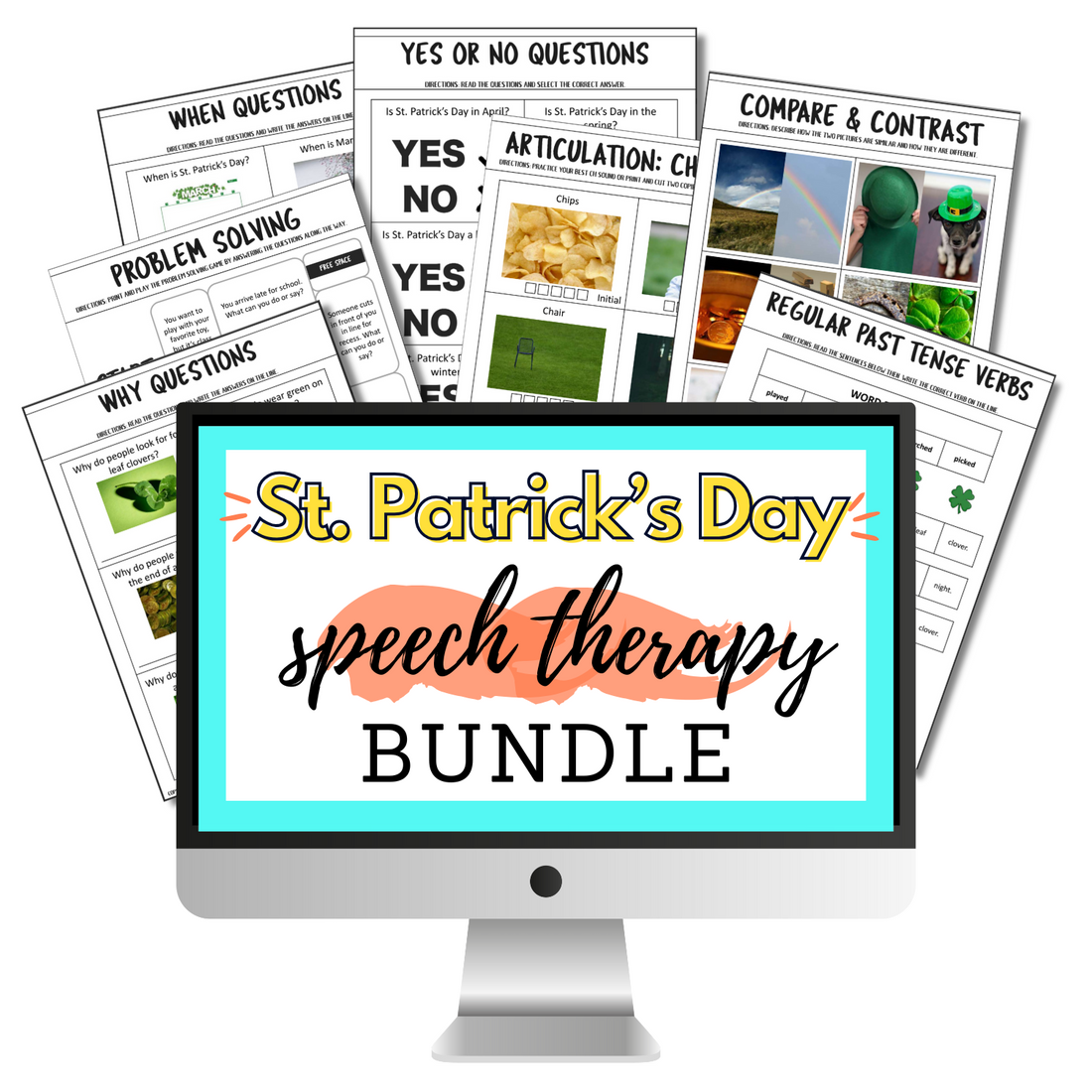 SpeechTherapyStPatricksDayBundle 