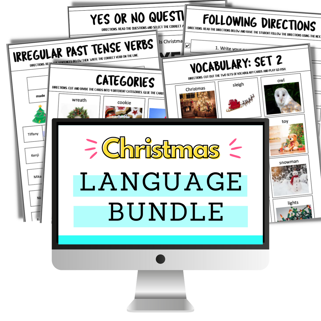 christmas-language-bundle-speech-therapy