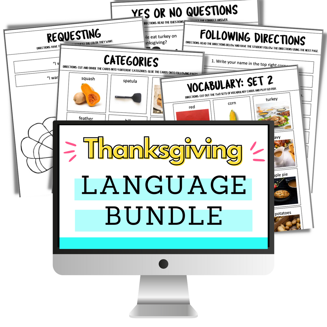 thanksgiving-speech-therapy-language-bundle