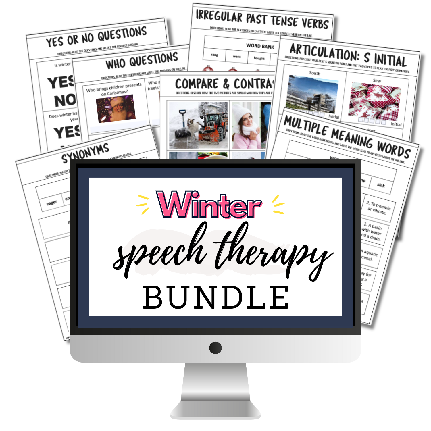 Speech_Therapy_Winter_Bundle