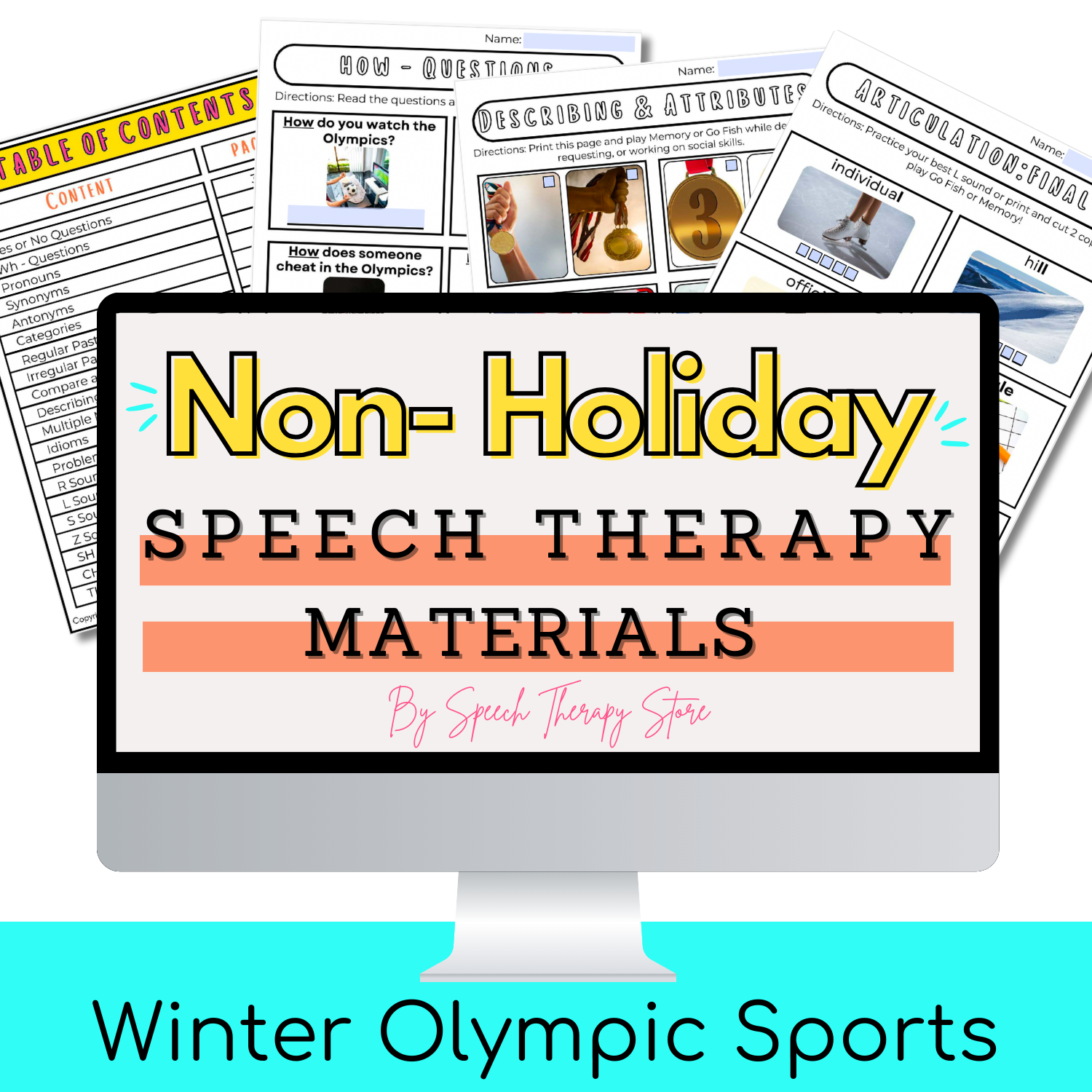 Winter Olympic Sports Bundle