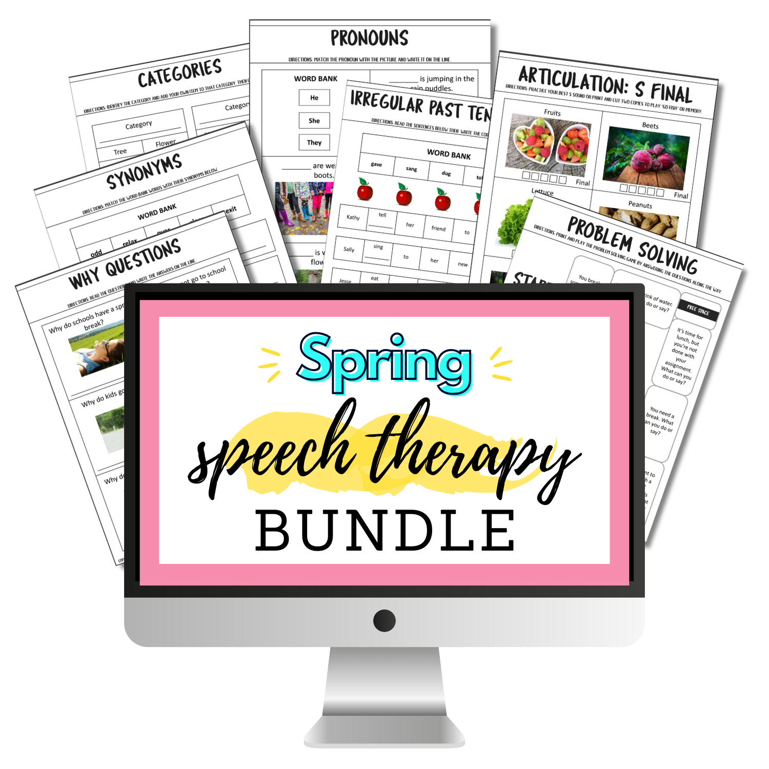 Speech_Therapy_spring bundle
