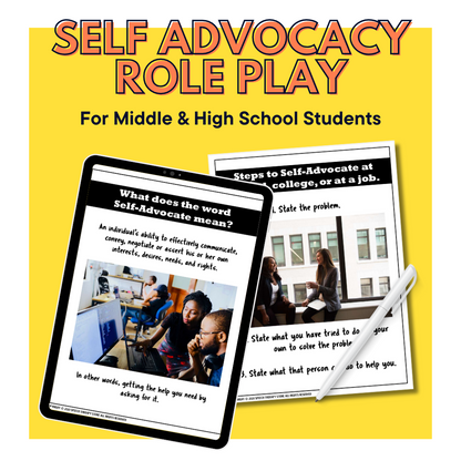 self-advocacy role-play