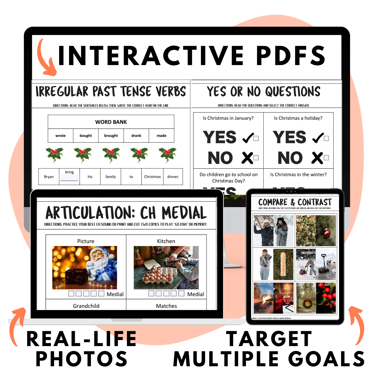 Interactive PDFS Speech Therapy