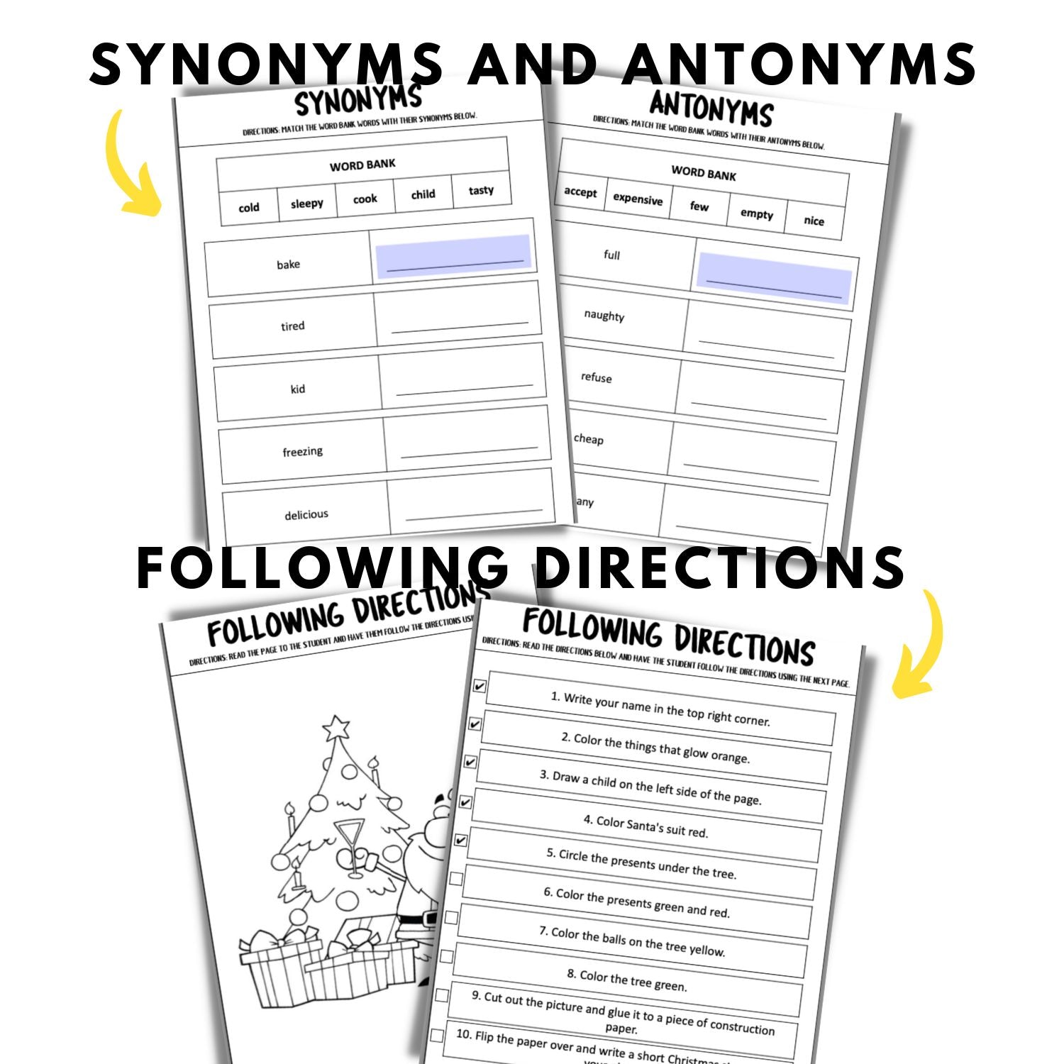 speech-therapy-christmas-synonyms-and-antonyms