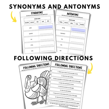speech-therapy-thanksgiving-synonyms-and-antonyms