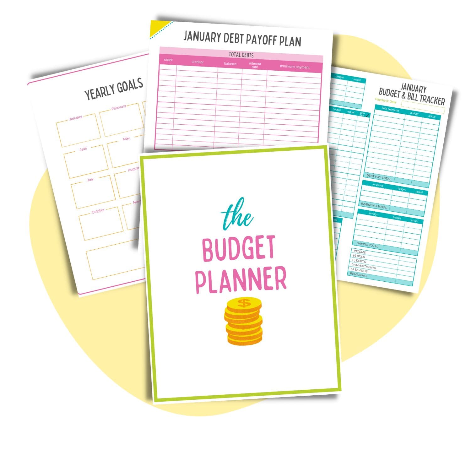 budget planner lists