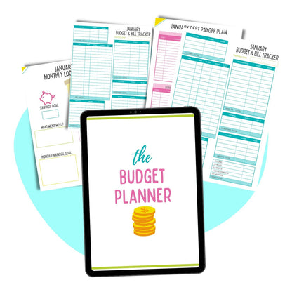 budget planner pages