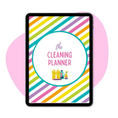 cleaning planner cover