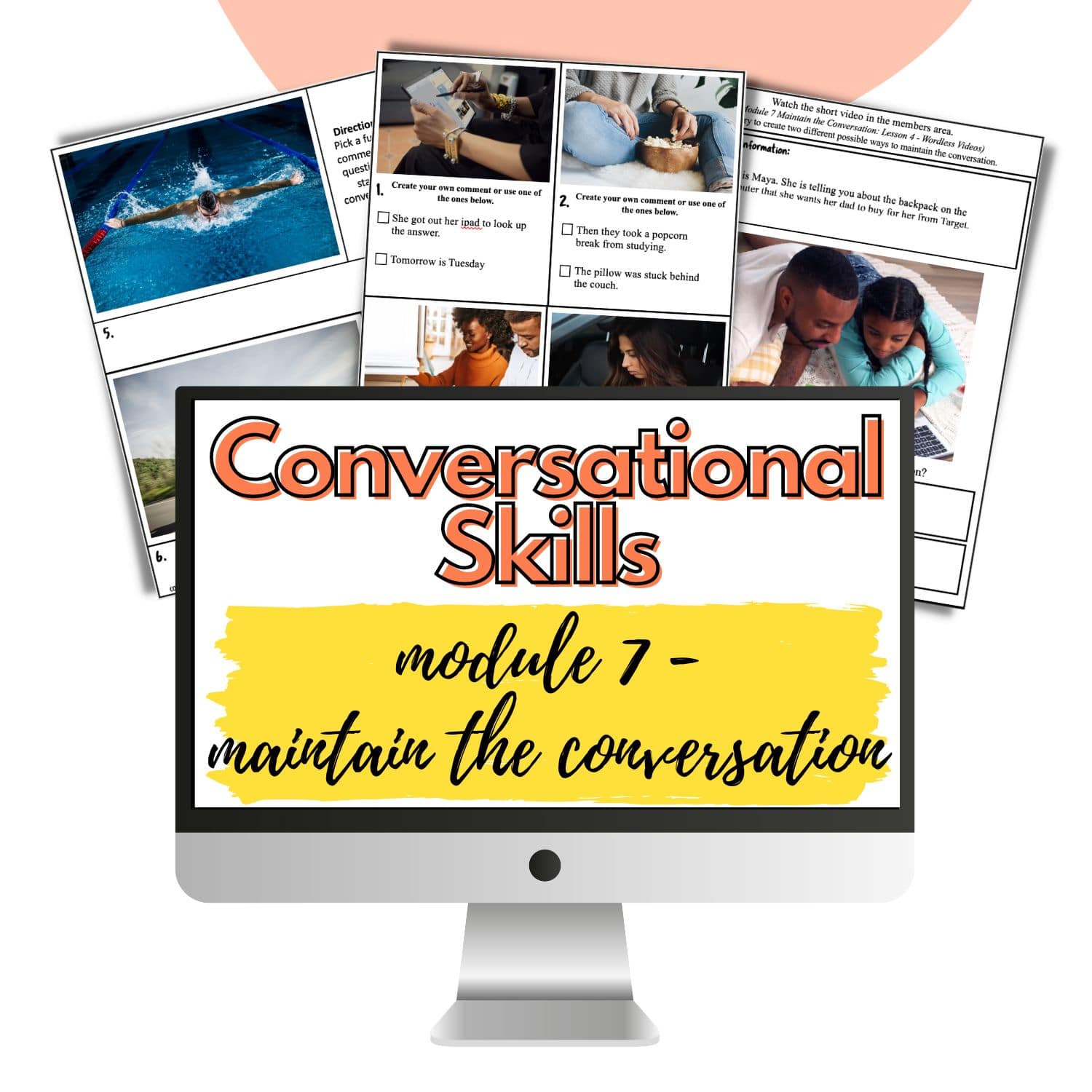 conversational skills curriculum maintaining the conversation