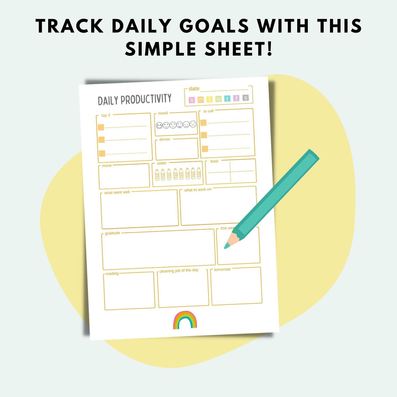 daily productivity planner