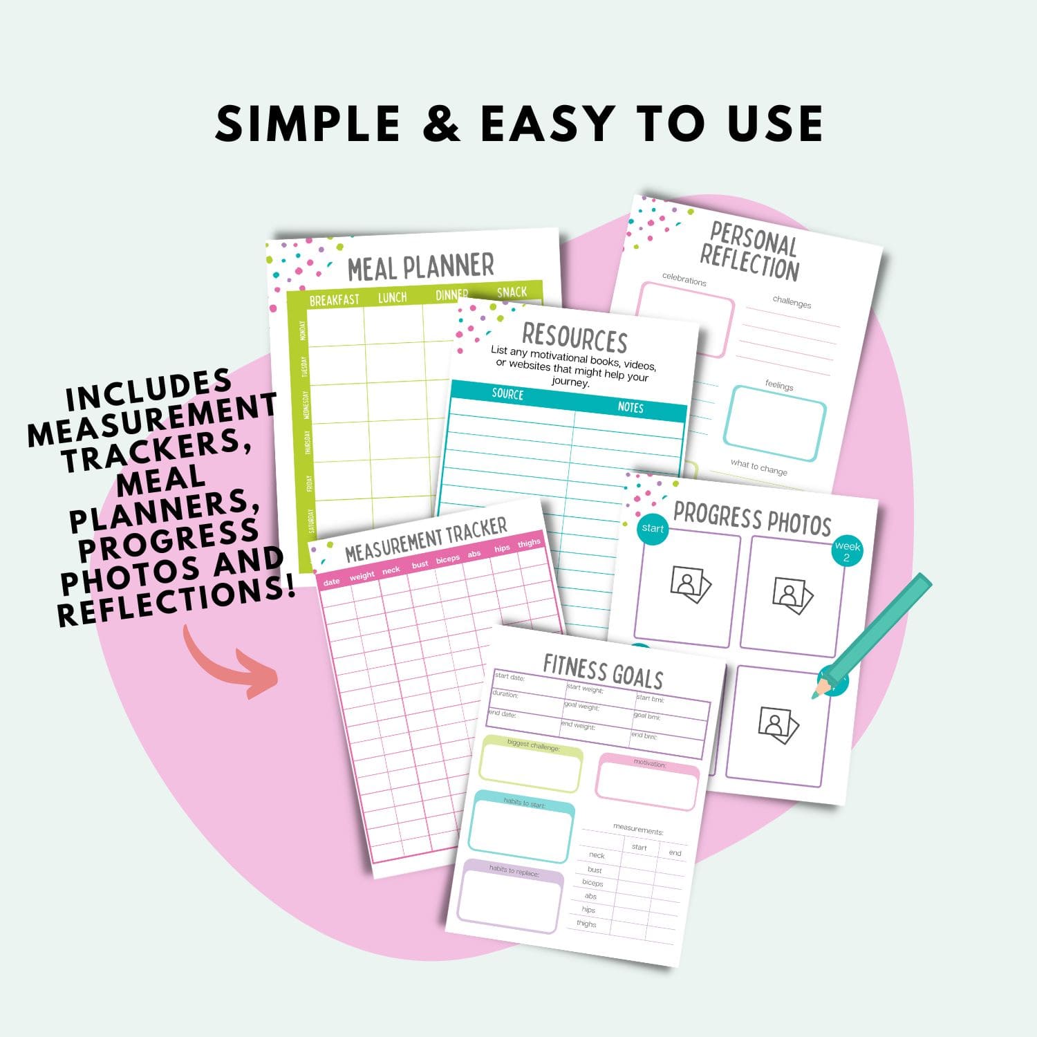 fitness meal planners