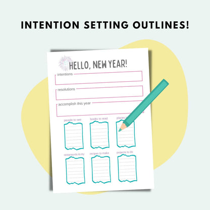 goal setting pages