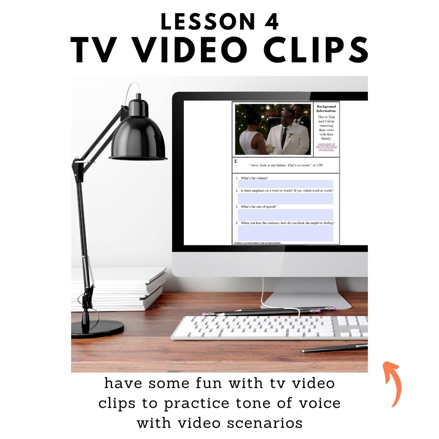 tv video clips tone of voice