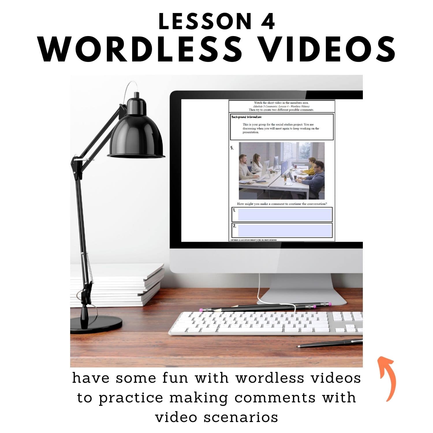 wordless videos making comments