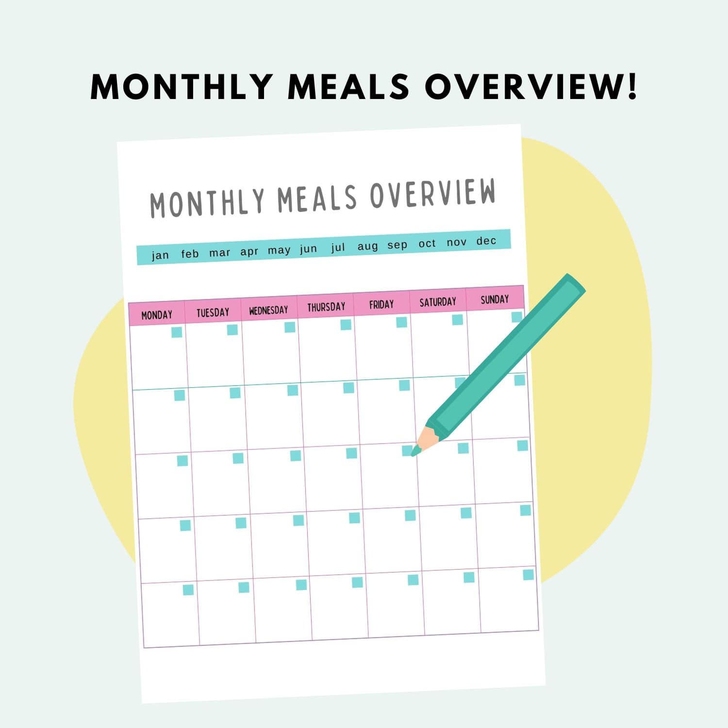 Meal Planner – Speech Therapy Store