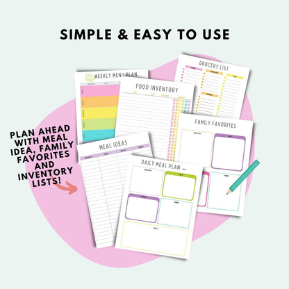 meal planner checklist
