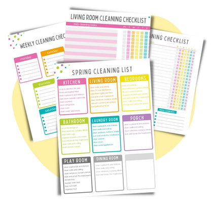 spring cleaning list