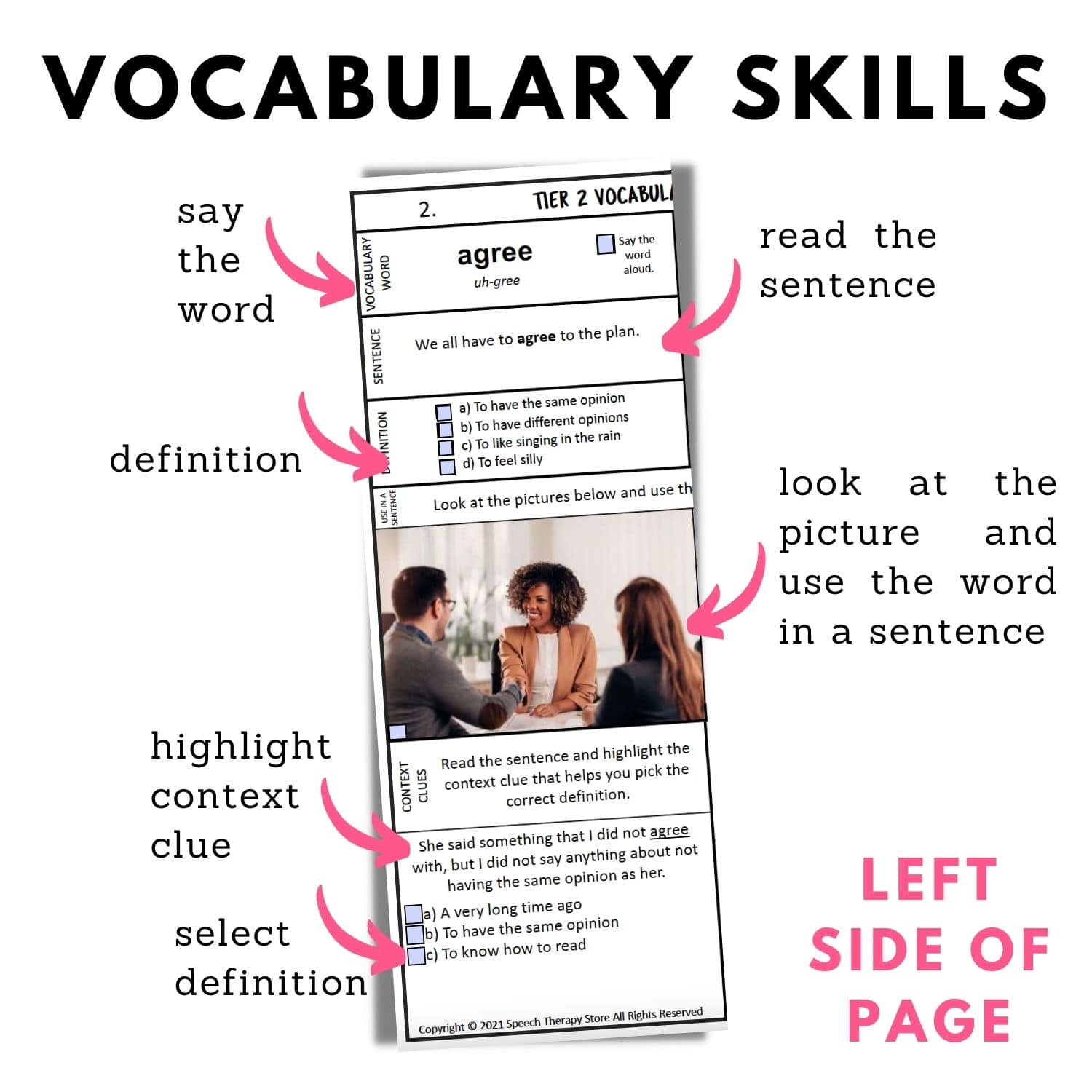 tier 2 vocabulary definitions 2nd grade