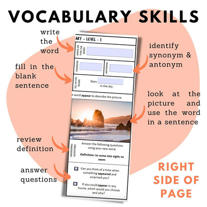tier 2 vocabulary skills