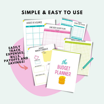 track expenses budget planner